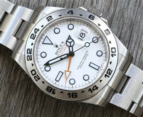 rolex explorer dial 40|rolex explorer ii 42mm polar.